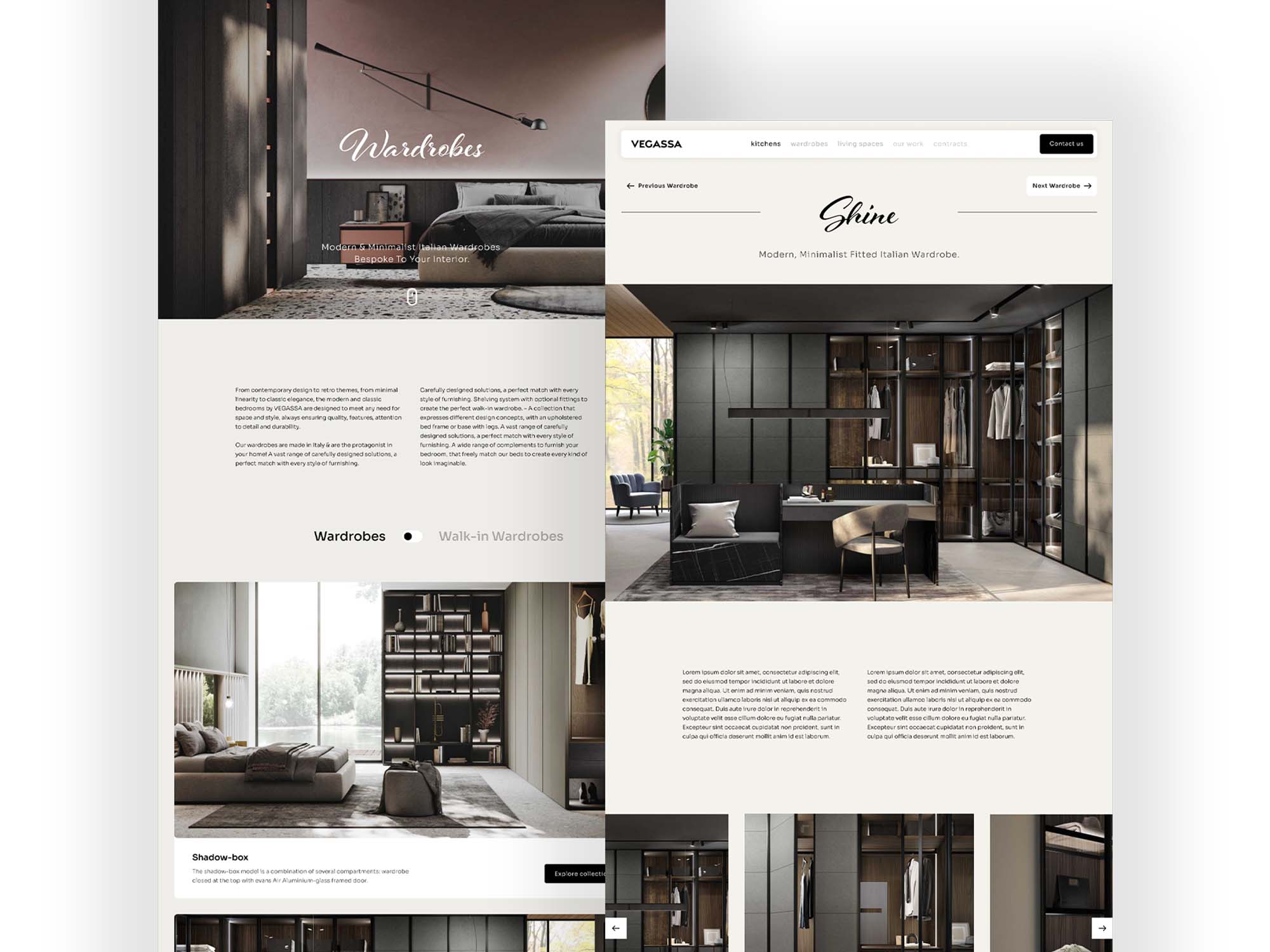 Vegassa Italian Kitchens Branding & Website Design by Lythouse / JW Designer